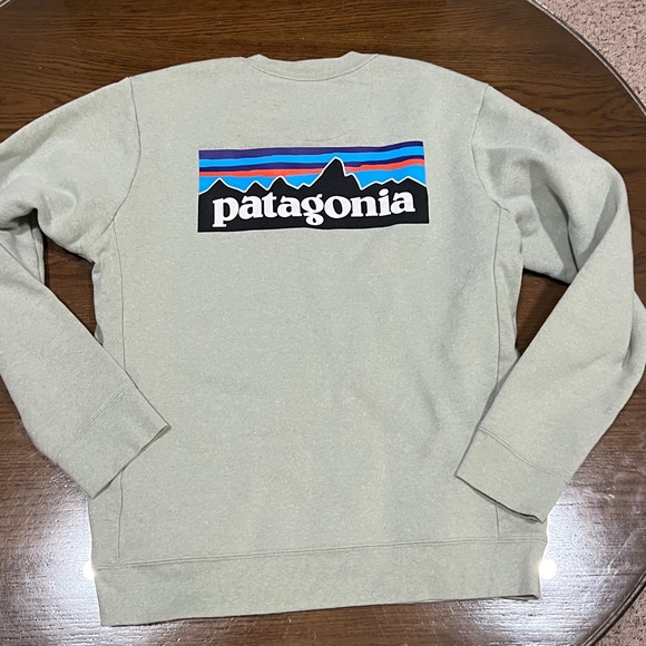Patagonia Light Green Crewneck Sweatshirt Uprisal - Picture 2 of 6